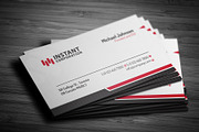 Corporate Business Card 14, a Business Card Template by RQ Designs (Thumbnail 1 of 5)