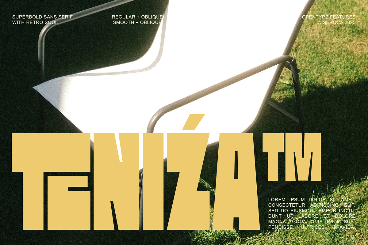SEROCA - A Funky Sans Serif Font, a Sans Serif Font by Comactype Foundry (Photo 6 of 15)