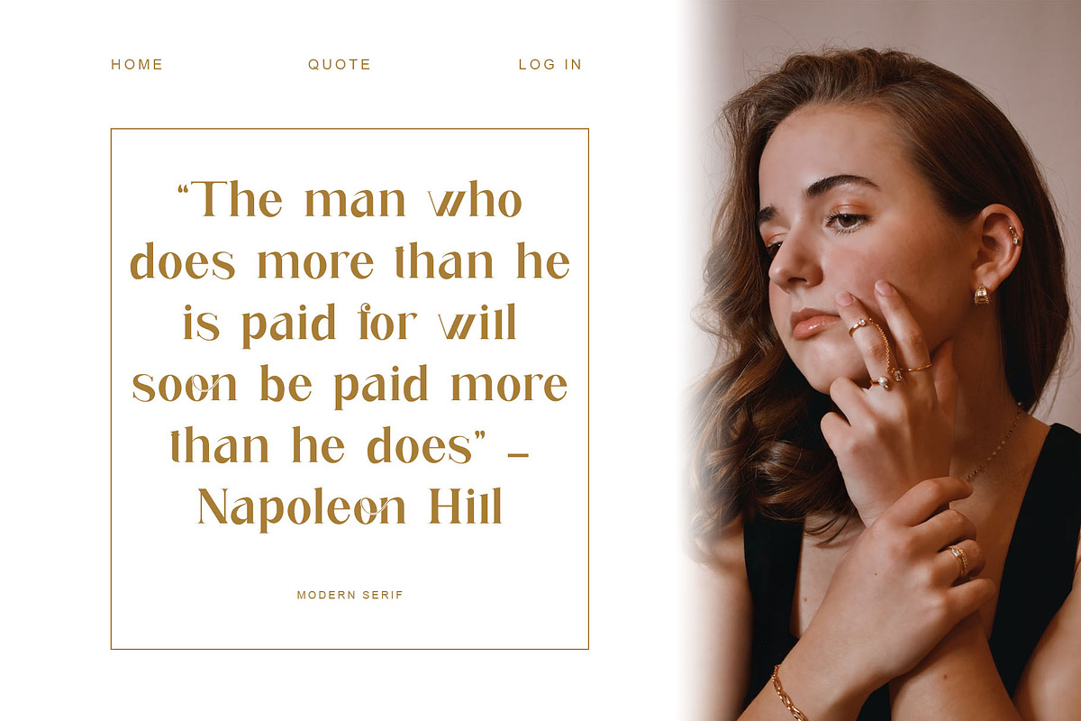 galink Modern Ligature Serif, a Serif Font by Humaira_std (Photo 2 of 10)
