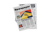 Newspaper Mockup, a Mockup by mockupbuys (Thumbnail 7 of 7)