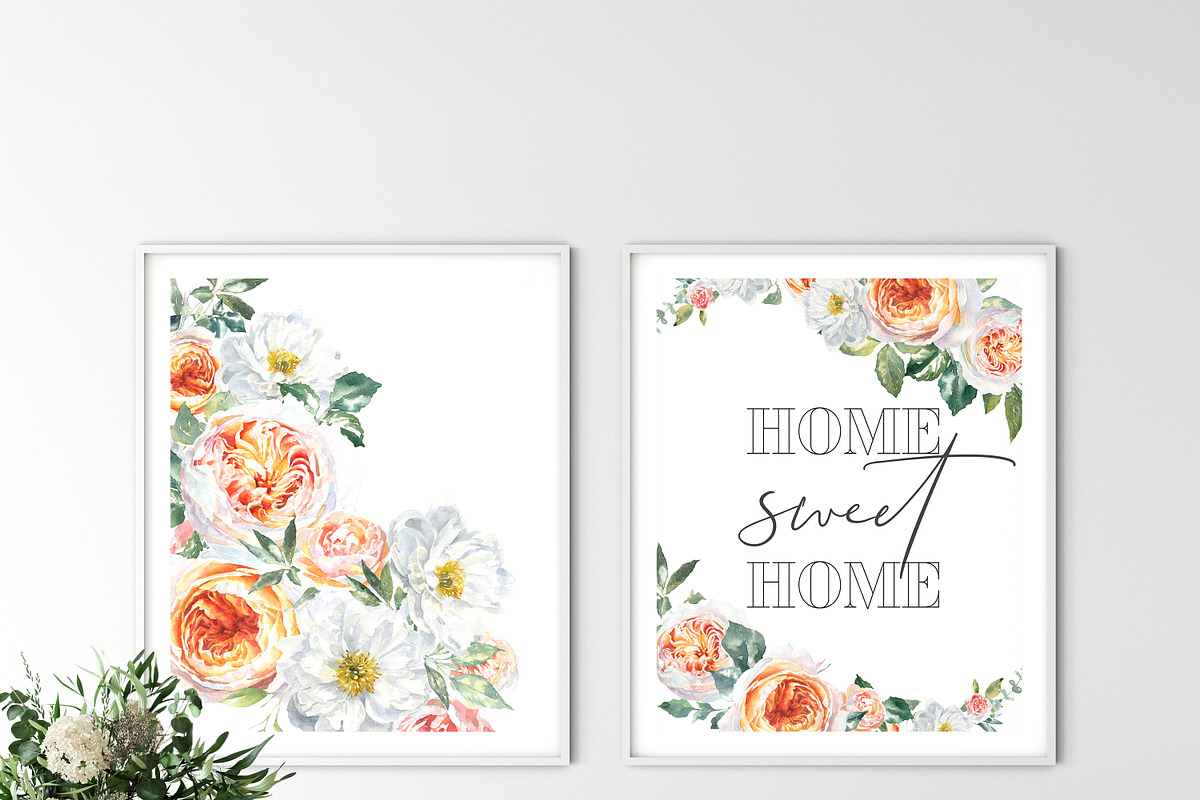 Watercolor Botanical Florals, a Decorative Illustration by Catherine Wheel (Photo 31 of 43)