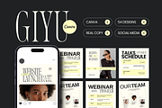 GIYU | Social Media Kit, a Templates & Theme by Hydric Design (Thumbnail 1 of 8)