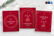 Luxury Christmas Flyer Template, a Flyer Template by BrandPacks (Thumbnail 1 of 5)