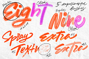 Brush pack for Procreate lettering, a Brush Add-On by Oster Oleg (Thumbnail 4 of 8)
