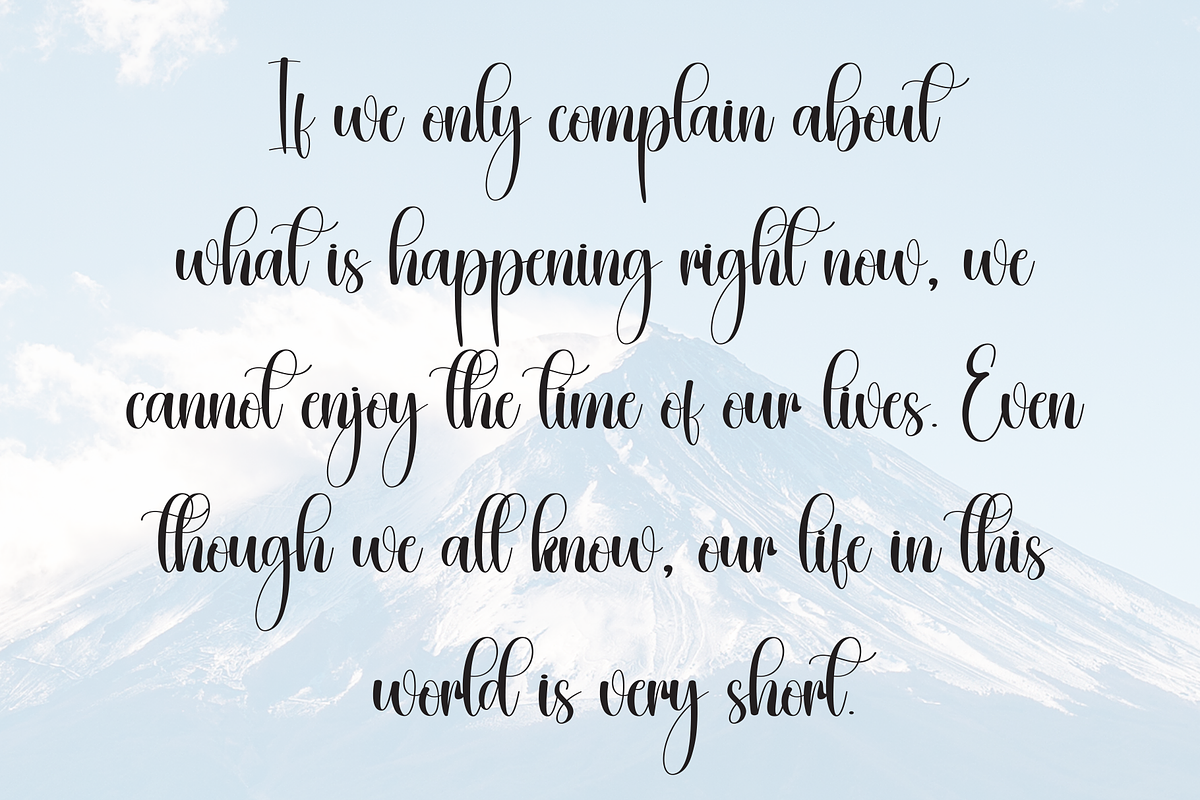 Sailing | Script Font, a Handwritten Font by Scratchones (Photo 6 of 9)