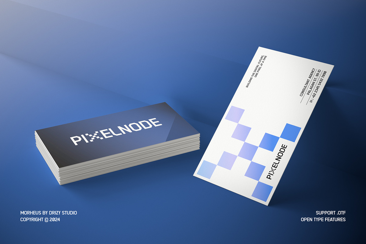 Morheus – Squared Edge Elegant Sans, a Sans Serif Font by Drizy (Photo 7 of 10)