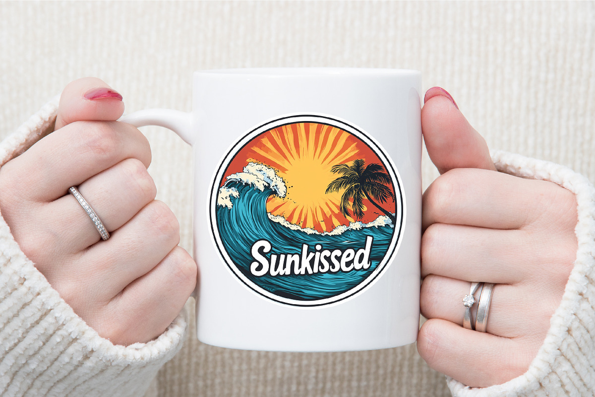 Retro Summer Sunkissed PNG, an Illustration by Sublimation Artist (Photo 5 of 6)