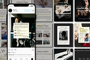 Fashion Instagram Canva Templates, a Social Media Template by Baleee (Thumbnail 5 of 8)
