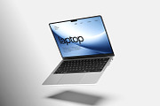 High Quality Laptop Mockup, a Mac Mockup by seramoe (Thumbnail 3 of 5)