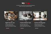 Dark Minimal Personal Branding HTML5, a HTML Template by Themeplaza (Thumbnail 5 of 6)