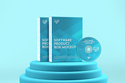Software Product Box Mockup, a Packaging Mockup by Illusiongraphic (Thumbnail 2 of 25)