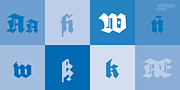 Sebaldus, a Blackletter Font by preussTYPE (Thumbnail 7 of 8)