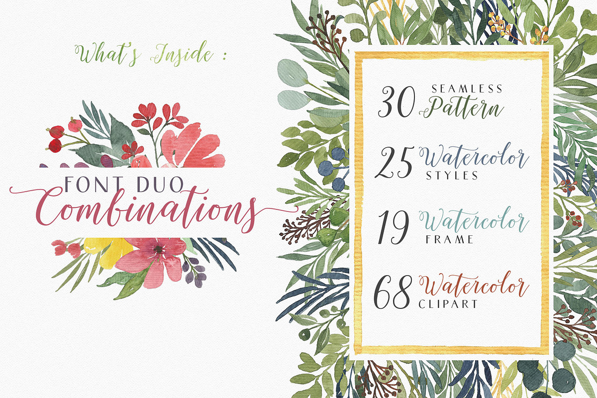 Ellie Bellie + Watercolor Kit preview 2