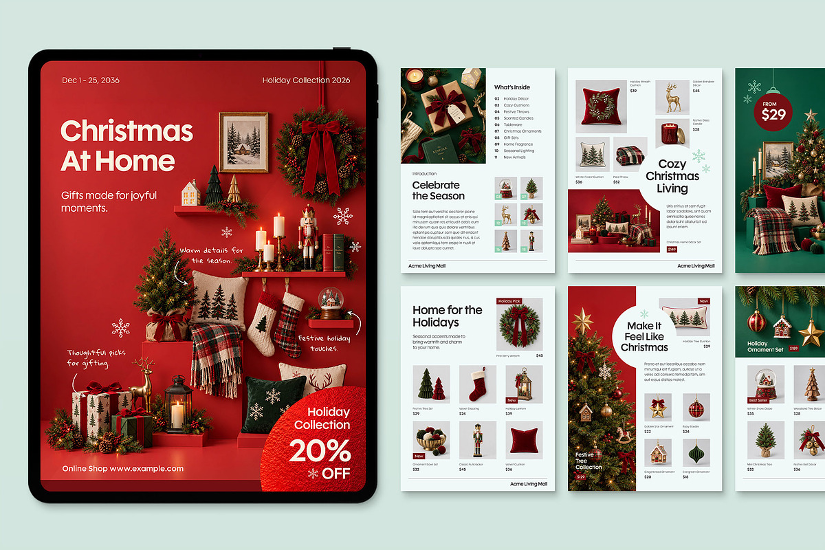 Digital Christmas Gift Guide, a Brochure Template by BrandPacks (Photo 6 of 6)
