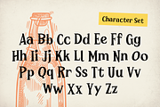 Weirtoz - A Playful Vintage Font, a Serif Font by Tiptop Graphic (Thumbnail 3 of 9)