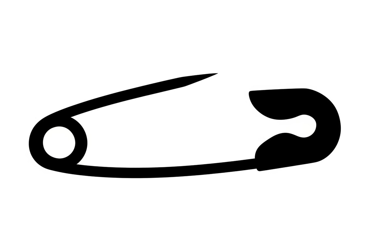 Safety Pin Vector Silhouette Bundle, an Illustration by Designs_River (Photo 14 of 20)