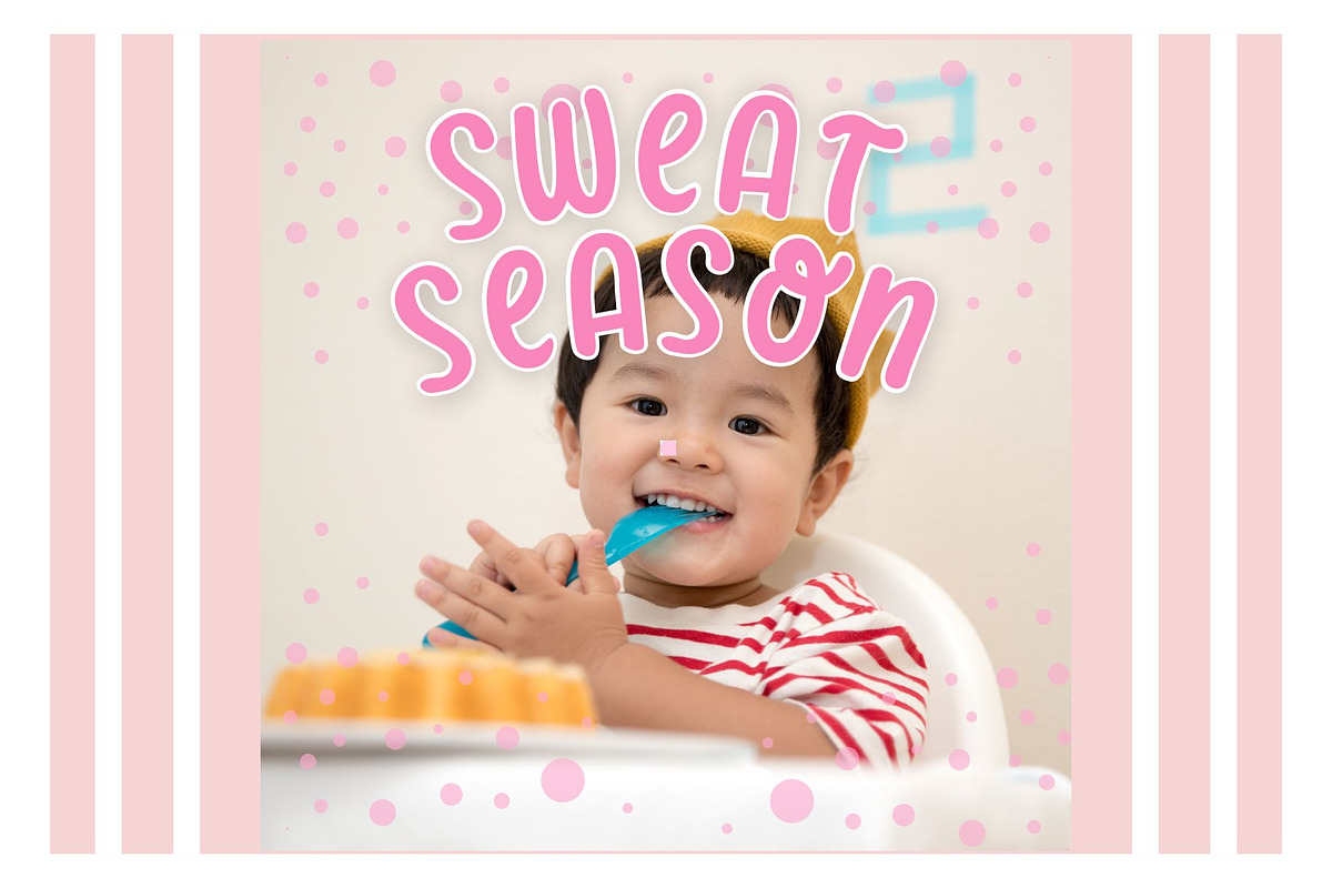 Baby Gummy Handwritten Font, a Script Font by Aldiwangsadipa (Photo 2 of 5)