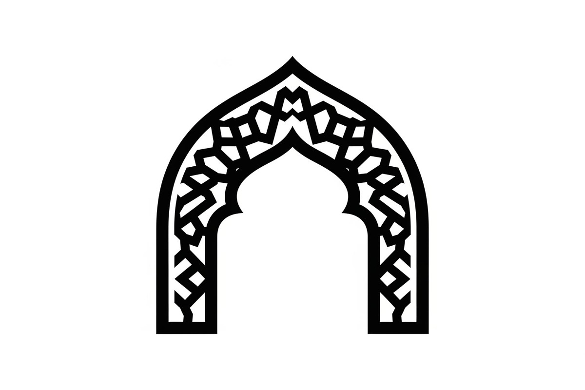 Islamic Arch Window Vector Bundle, an Illustration by yasushie (Photo 40 of 51)