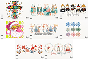Hello Christmas Png Huge Bundle, an Illustration by Markicha Art (Thumbnail 4 of 10)