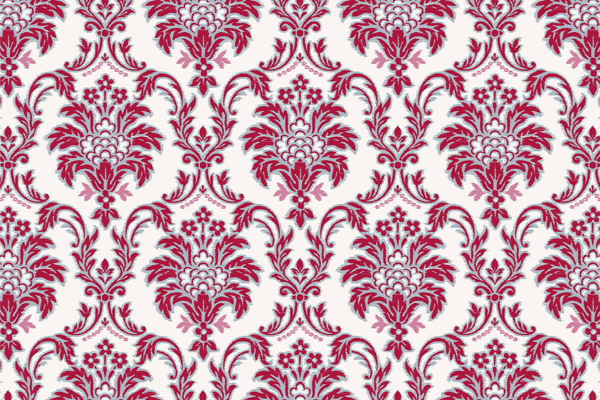 IKAT Damask Print & Motifs, a Pattern Graphic by ASTUDIO (Photo 5 of 6)