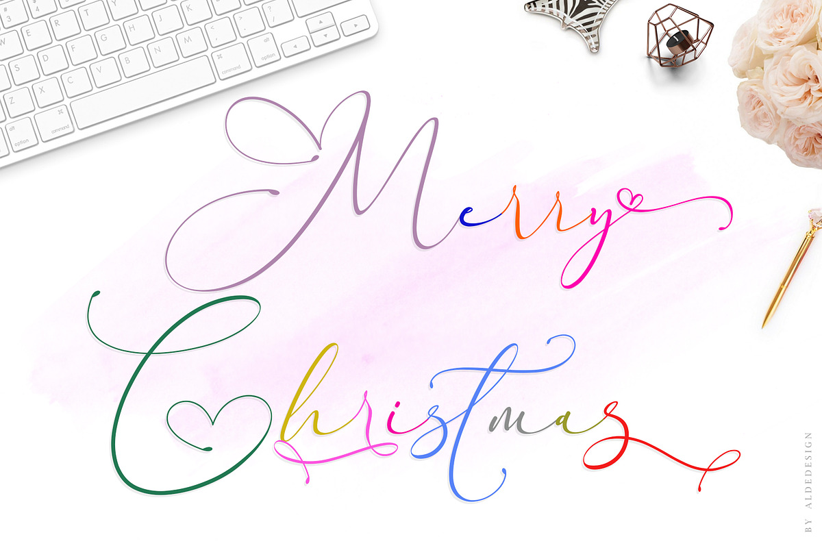 Everything Calligraphy, a Script Font by Aldedesign (Photo 10 of 12)