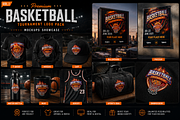 Premium Basketball Logo Pack, a Sport Illustration by Fortyone (Thumbnail 2 of 3)
