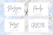 Crystal Sky Font (New Update!), a Script Font by Sam Parrett (Thumbnail 8 of 10)