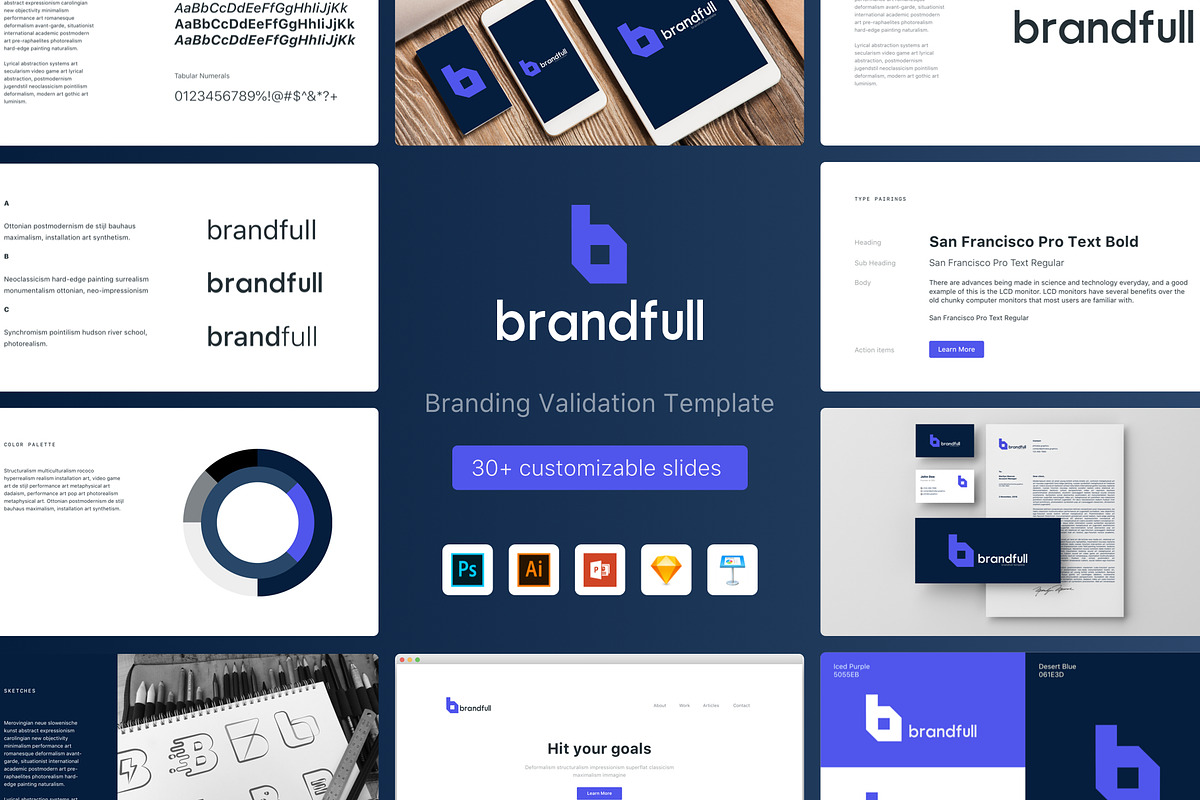 Brandfull - Branding Template, a Presentation Template by bestwebsoft (Photo 1 of 6)