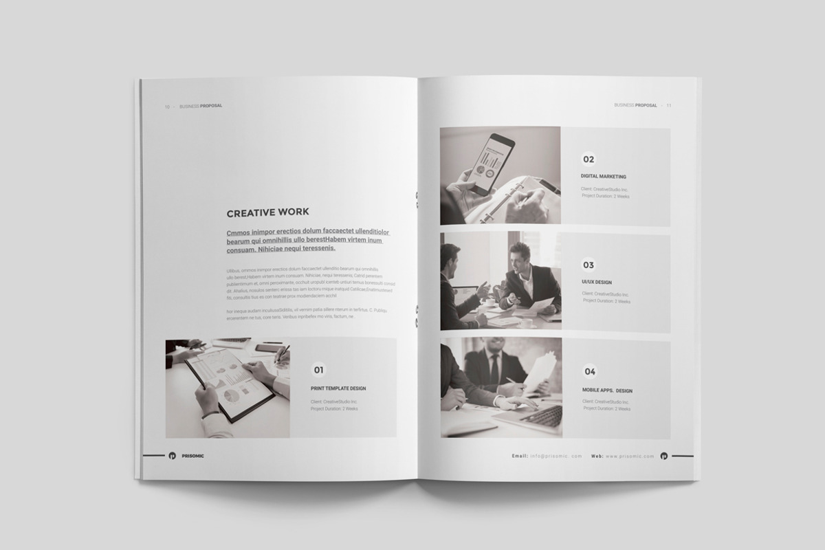 Proposal, a Brochure Template by DesignJanala (Photo 6 of 10)
