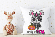 Creep It Real Voodoo Bunny Halloween, an Illustration by Craft Nest (Thumbnail 5 of 6)
