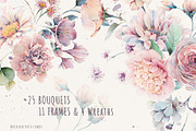 Watercolor Pastel Flowers, a Decorative Illustration by Damian Roh (Thumbnail 5 of 17)