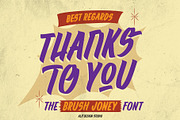 Brush Joney Font, a Handwritten Font by alit design (Thumbnail 20 of 20)