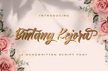 Bintang Kejora - Handwritten Font