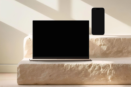 Canva Device Mockup Template, a Device Mockup by Creatif Foundry