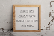 Kindergarten | Script Font, a Script Font by Scratchones (Thumbnail 5 of 8)