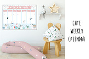 Adorable animal calendar 2# 2019, an Animal Illustration by Piixypeach (Thumbnail 5 of 6)