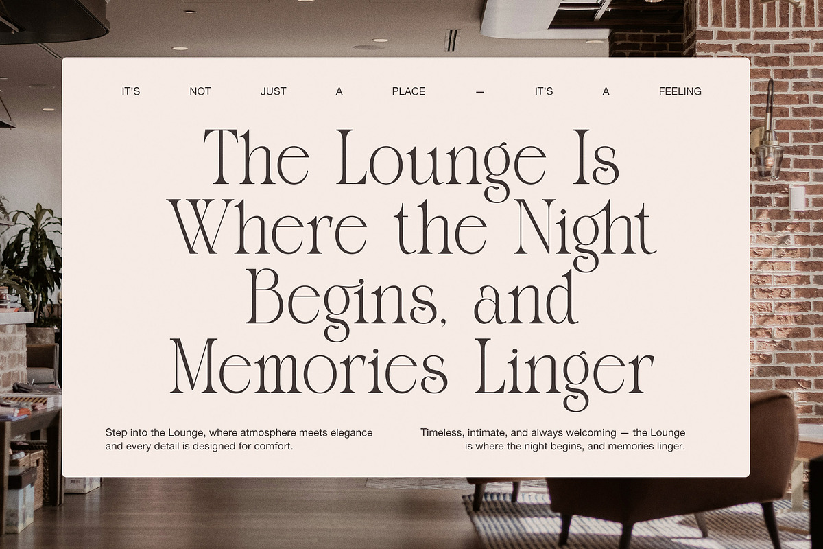 Gillgh Elegant Serif Font, a Serif Font by Perfectype (Photo 4 of 8)