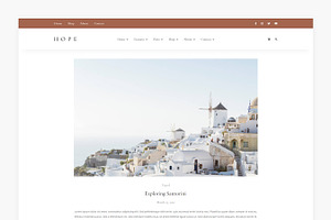 Hope - WordPress Blog & Shop Theme