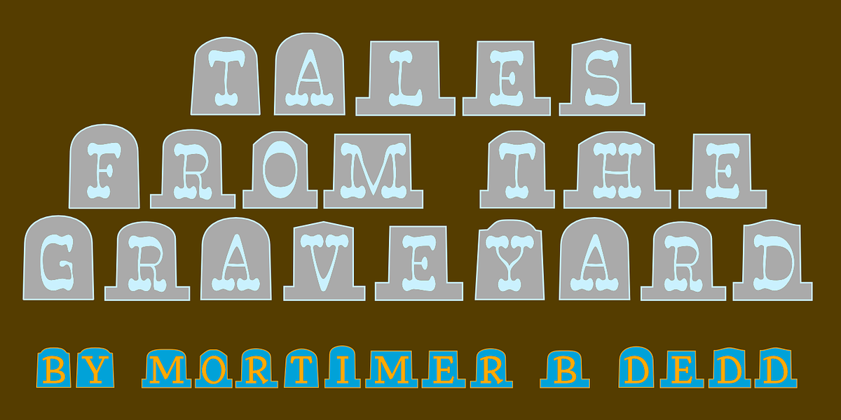 CemeteryWalk, a Symbol Font by Ingrimayne Type (Photo 2 of 10)
