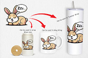 Rabbit Mood, a Graphic by Artnoy (Thumbnail 4 of 5)