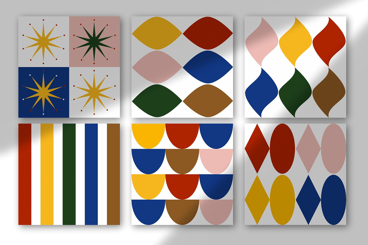 59 Geometric Pattern PNG Bundle, a Pattern Graphic by The Journey Atelier (Photo 17 of 19)