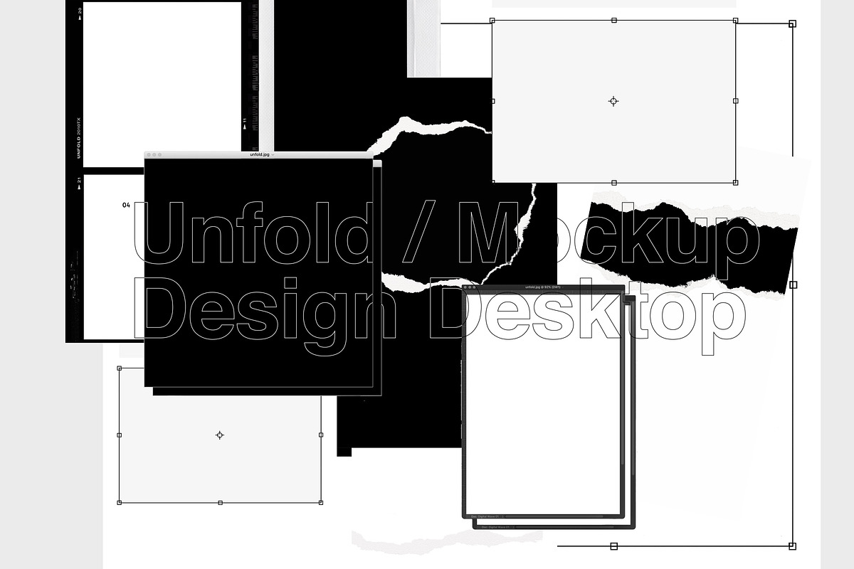 Unfold APP Mockup Stories Desktop, a Social Media Template by Solace (Photo 1 of 4)
