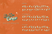 Bello Curve - Retro Script Font, a Script Font by Letterara (Thumbnail 11 of 14)