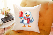 Quirky Whimsical Summer Birds Clipar, an Illustration by Sublimation Artist (Thumbnail 6 of 6)