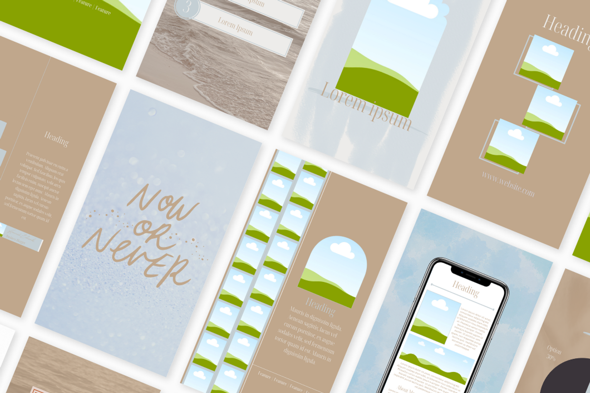 455 Canva Neutral Instagram Template, a Social Media Template by Emerald Eyes Design (Photo 13 of 13)