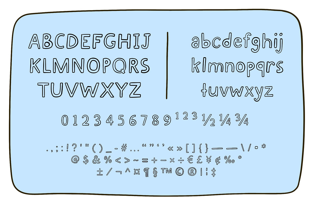 Bobo Pop - Handwritten Font, a Handwritten Font by byherline (Photo 2 of 5)