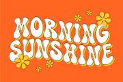 Groovy Sunday - Retro Font, a Sans Serif Font by Keithzo (Thumbnail 2 of 8)