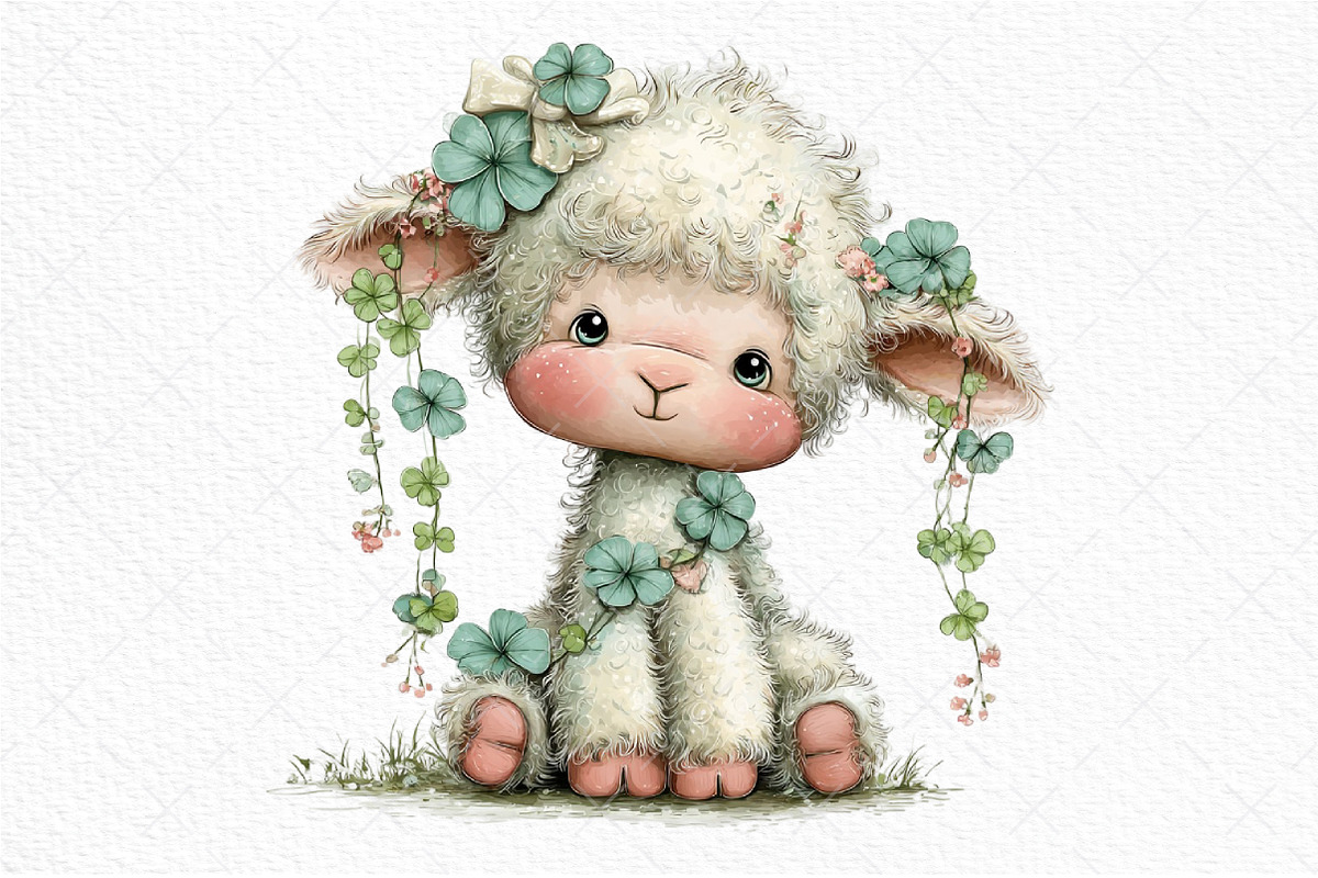 St. Patrick’s Day Animal Bundle Clip, an Illustration by Craft Nest (Photo 10 of 11)