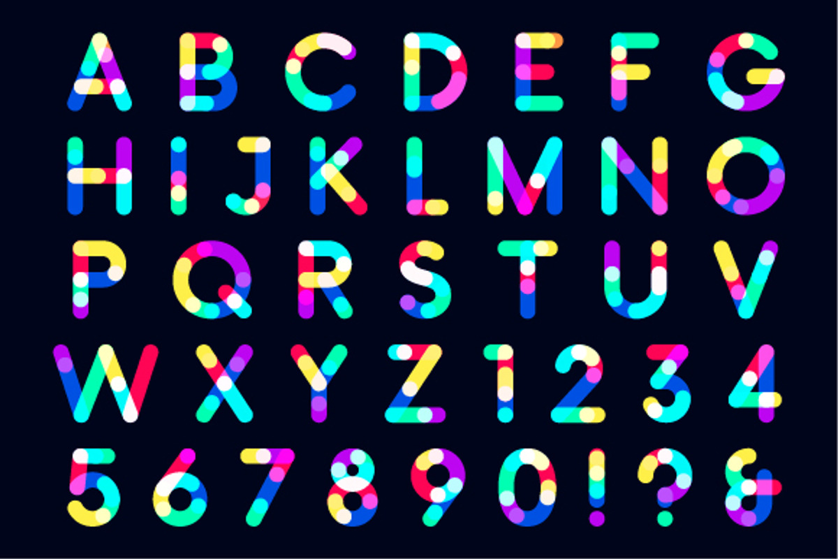 10 vector fonts, a Decorative Illustration by MaximGertsen (Photo 2 of 11)