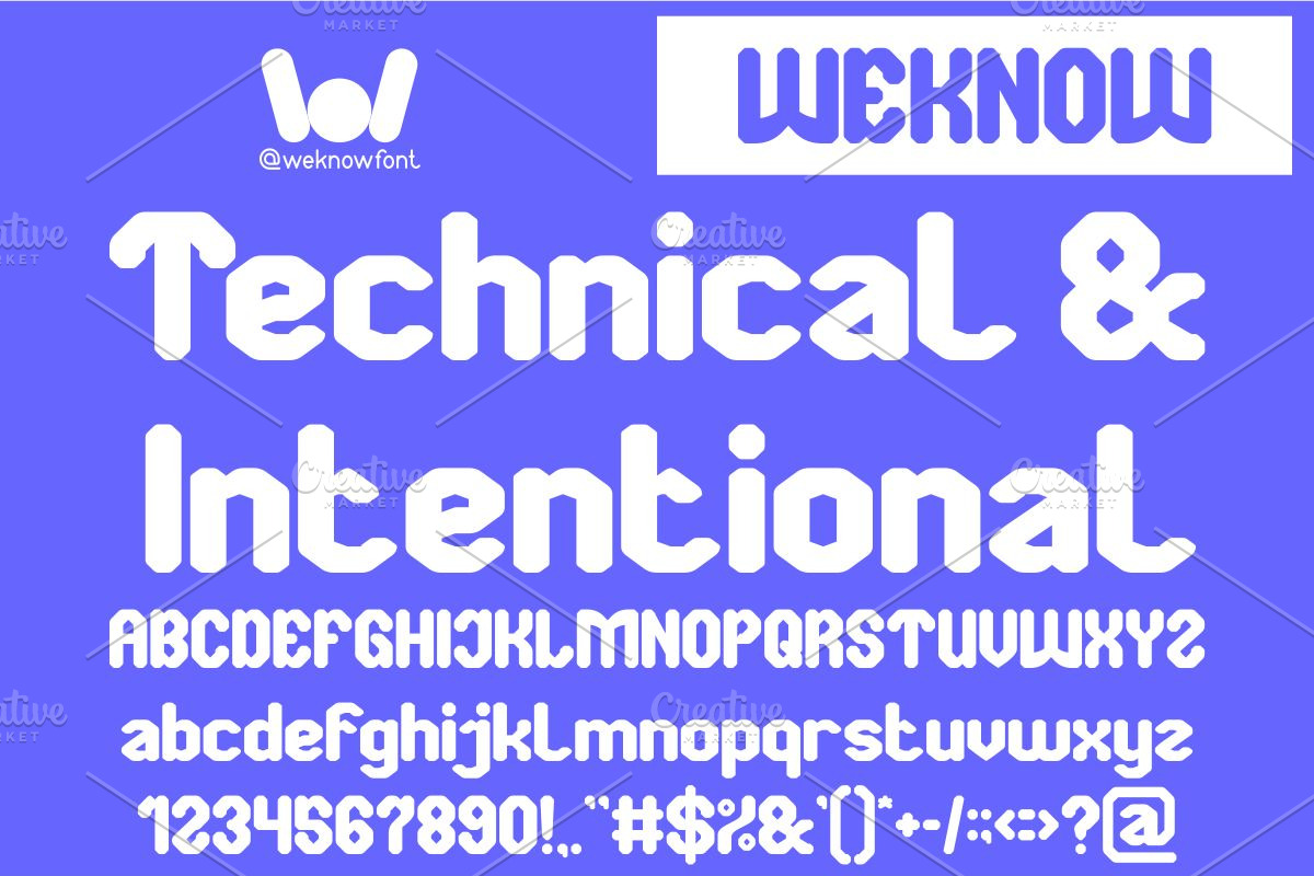 Unite Prime font, a Font by weknow (Photo 3 of 8)